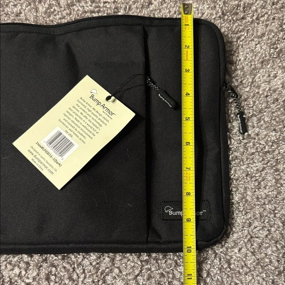 Bump Armor Black Tablet Sleeve